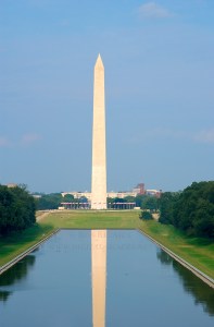 Washington Monument, Lincoln Reflecting Pool, National Mall, Washington DC